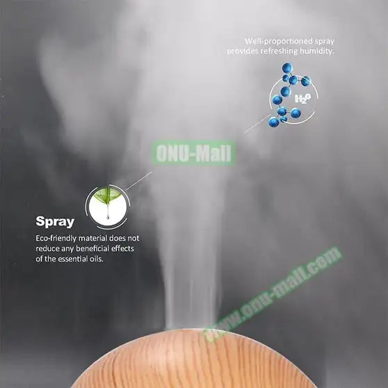 wooden humidifier Automatic Spray Humidifier Sanitizer Air freshener Seven Humidifier